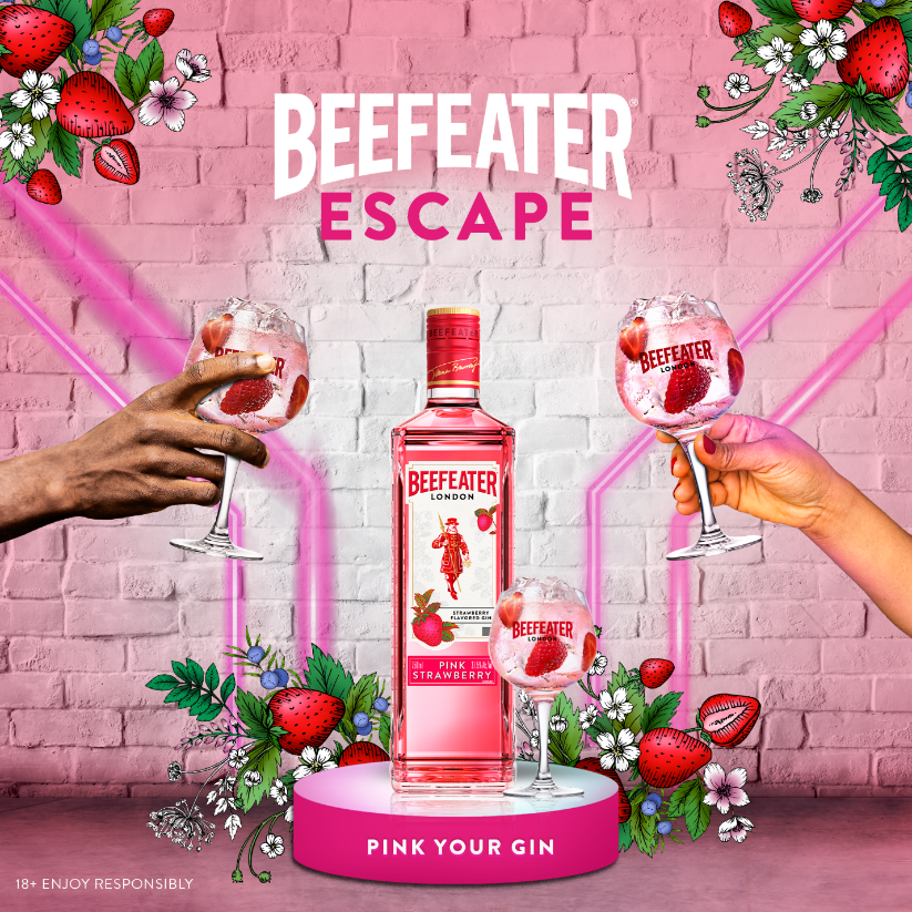 Pink & Tonic - Beefeater Gin