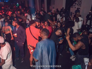 millennials in a Lagos party dancefloor