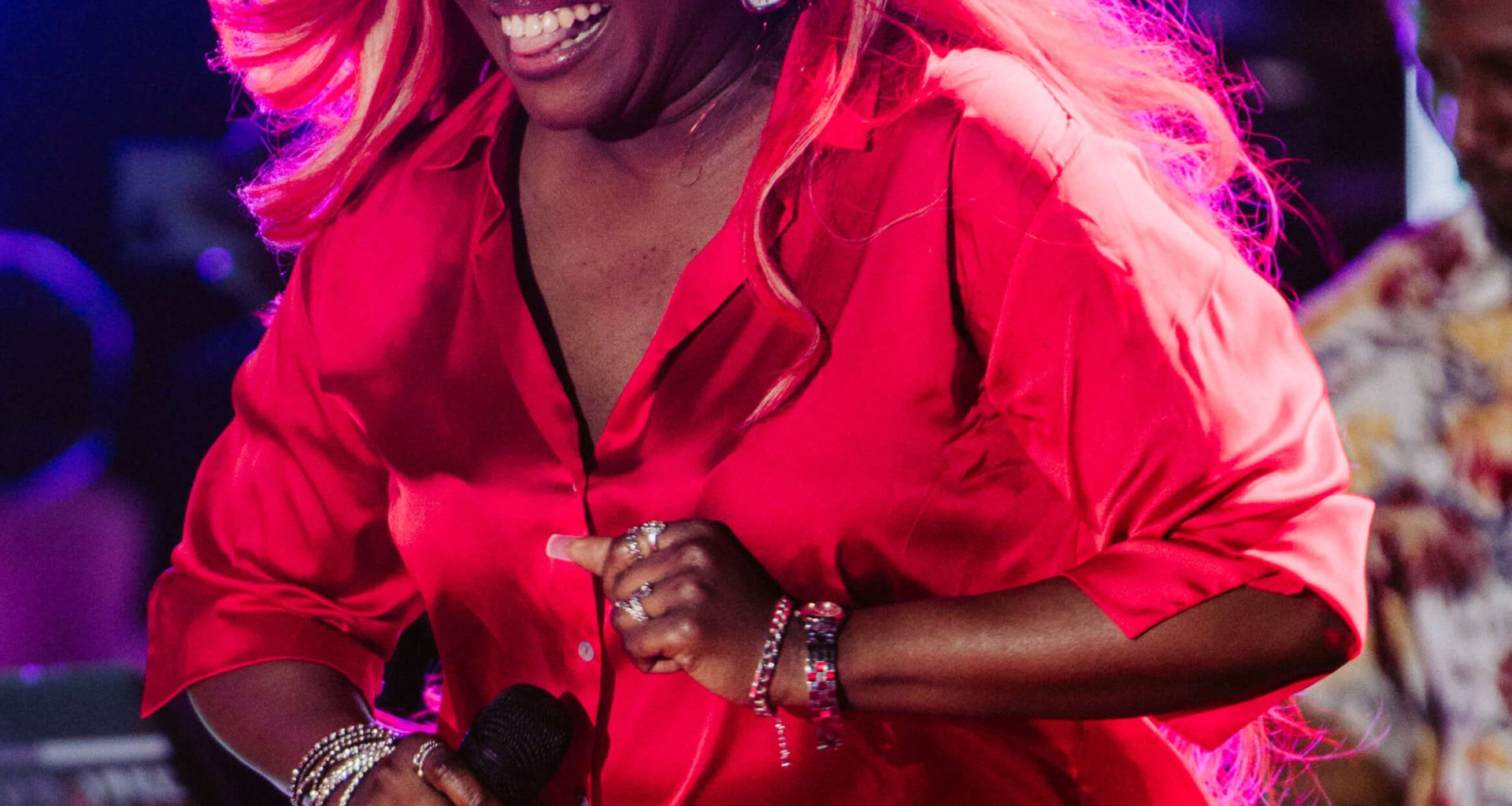 Niniola performing at Jameson.