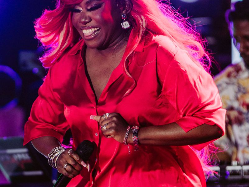 Niniola performing at Jameson.