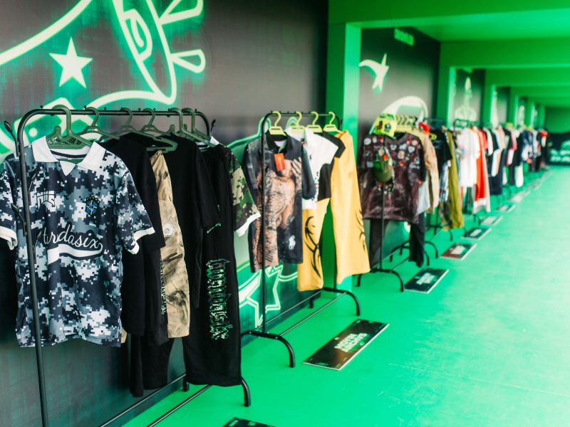 Clothes Rack at JDOT