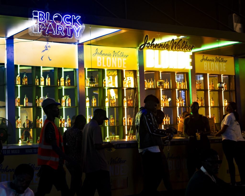 Johnnie Walker Themed Bar (Island Block)