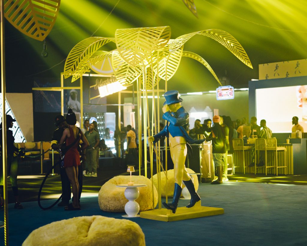 Johnnie Walker Island Block Set Up