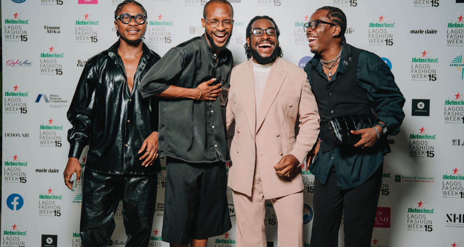 men posing for a photo