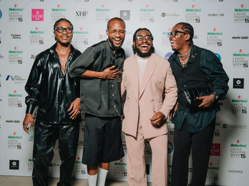 men posing for a photo