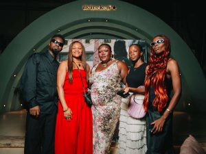 guests at heineken coccktail party