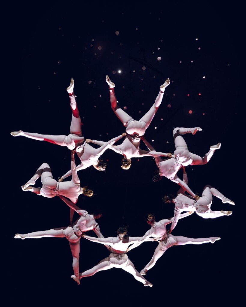 Aerial Performance by the Zenit Aerial Ballerinas