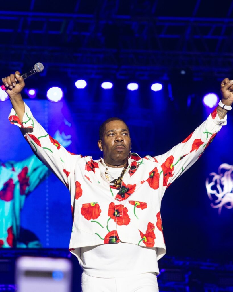 Busta Rhymes Performing at Detty December Fest