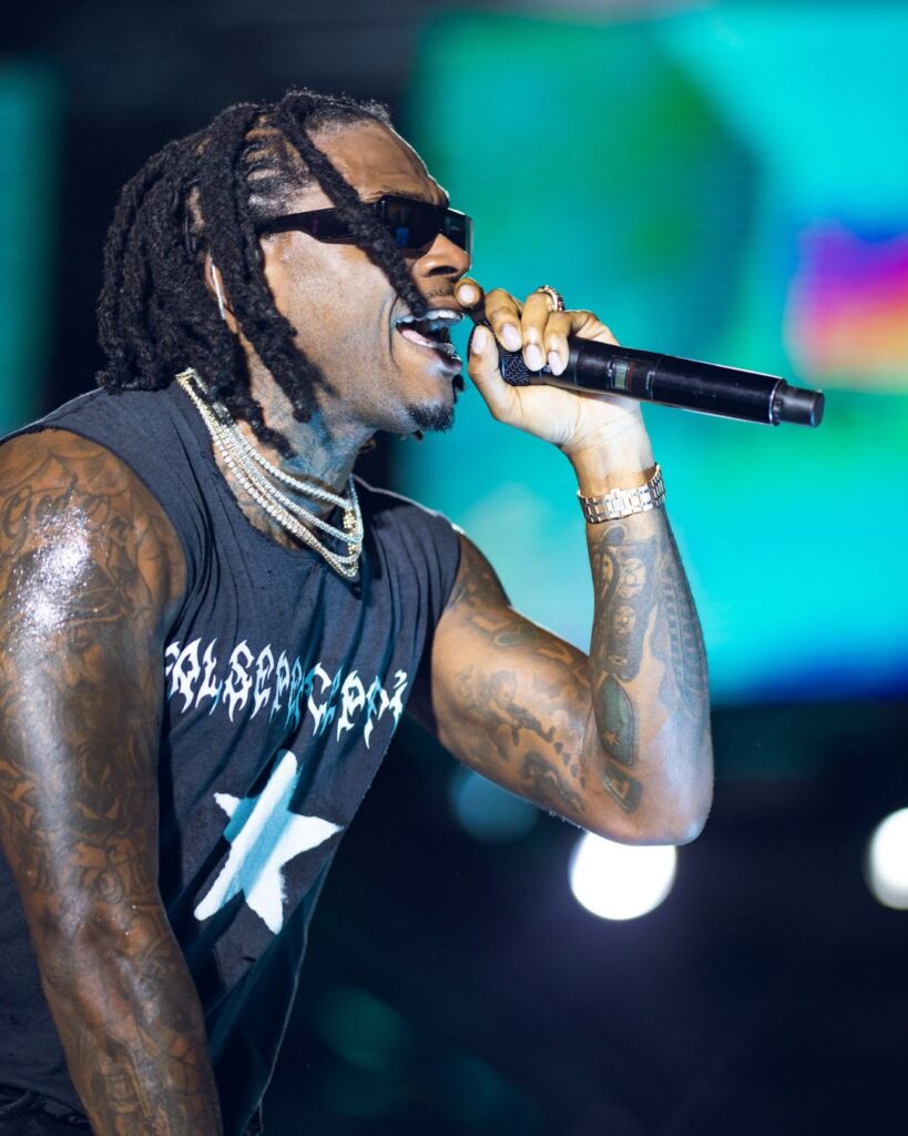 Gunna Performing Live at Detty December Fest