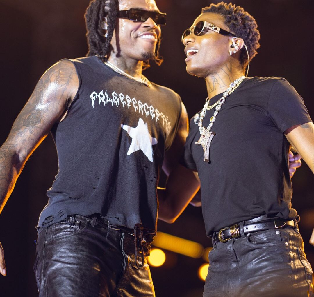 Gunna and Wizkid on Stage at Detty December Fest 2025