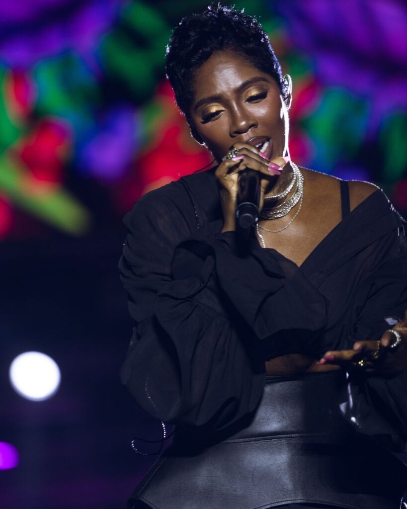 Tiwa Savage Performing at Detty December Fest