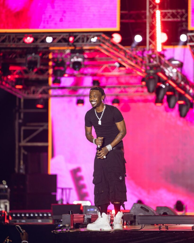 Young Jonn Performing at Detty December Fest